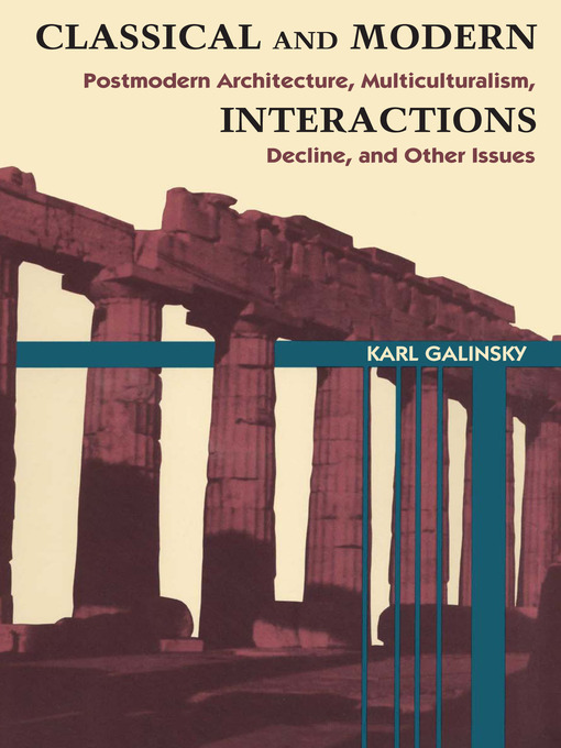 Title details for Classical and Modern Interactions by Karl Galinsky - Available